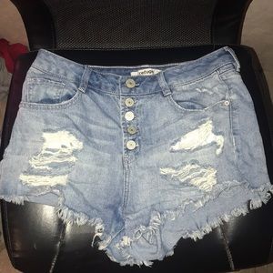 Charolette Russe jean shorts